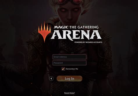Magic arena login credentials